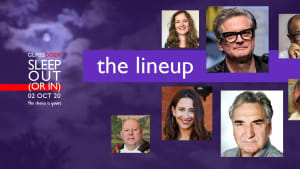 The Sleep Out (or in) 2020 Lineup